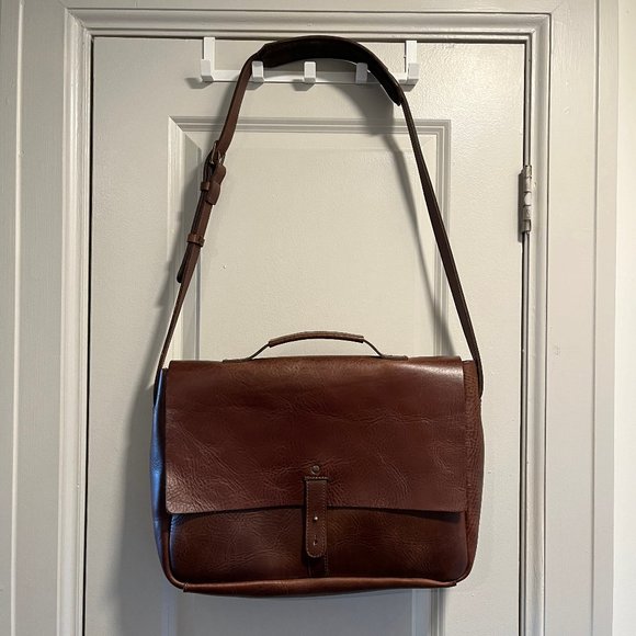 Nisolo Other - Nisolo Loreto Messenger Bag - Chesnut Leather - Like New